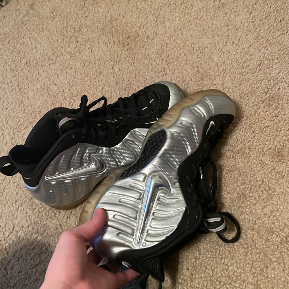 Foamposite Silver surfer